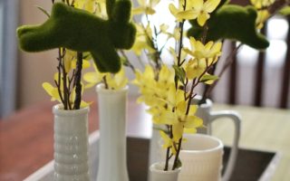 Spring centerpiece