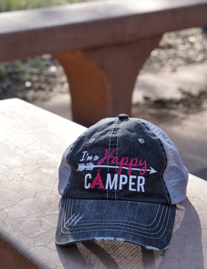 Happy Camper hat