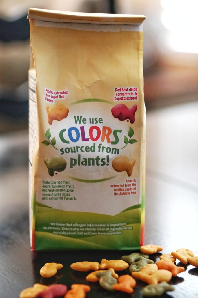 Plant your vote goldfish colors