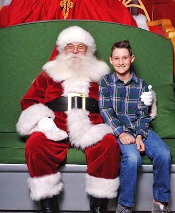 Santa photos and teens