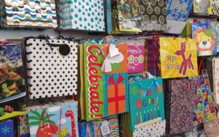 dollar store finds gift bags