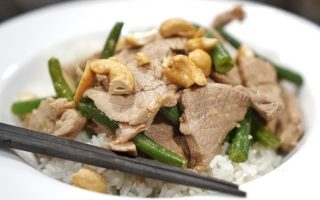 Pork and Green Bean Stir-fry