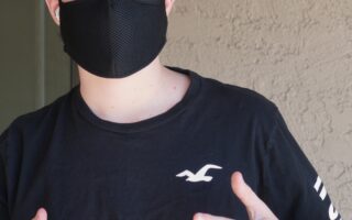 B masked up
