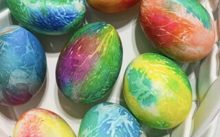 Tie Dye Easter Egg DIY